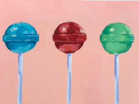 Three Lollipops – SOLD