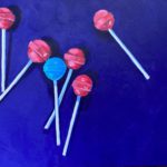 lollipop acrylic painting, Leigh Ann Torres