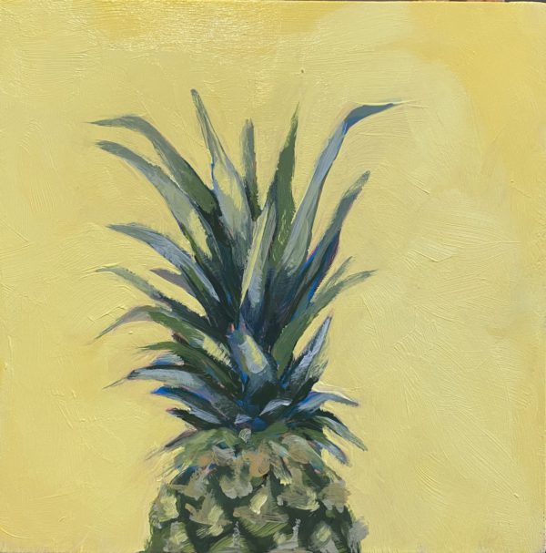 pineapple painting, Leigh Ann Torres